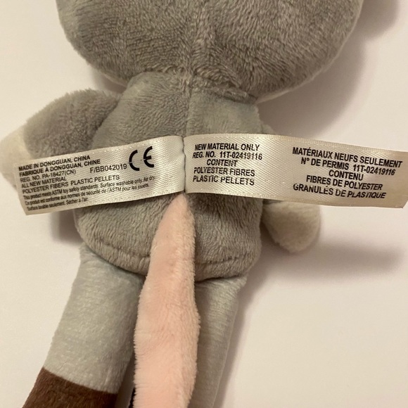 Tiny Tukkins 6" Male Adult Mouse Plush Stuffed Toy - Picture 8 of 8